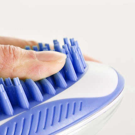 ZorroPet – 2-in-1 Zeepdispenser en Massagestraler voor Honden