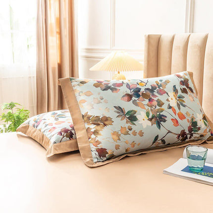 Watercolor Bloom - Luxe Dekbedovertrekset van Egyptisch Katoen