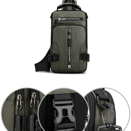 CityTrek Bag - Stijlvolle Waterdichte Oxford Crossbody