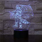 Cloud War Blue / Zwarte basis (geen afstandsbediening)