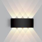 Zwart 8W / Warm Licht (2700-3000K)