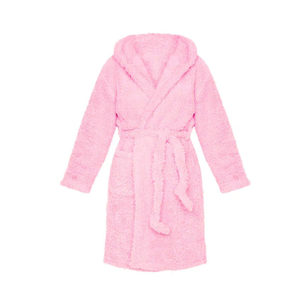 CozyChic PlushHood Badjas - Speelse Dames Badjas
