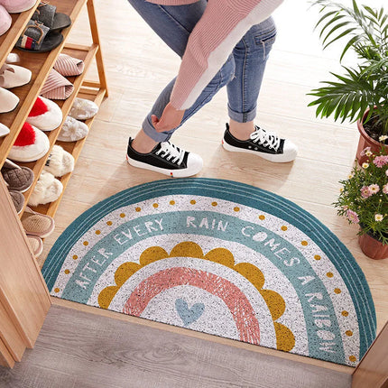BrightStep – Kleurrijke Regenboog Deurmat