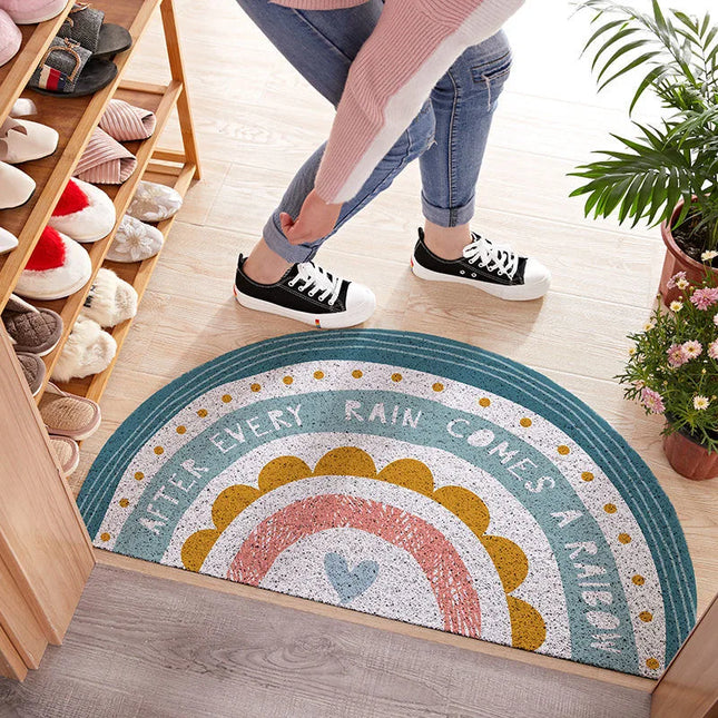 BrightStep – Kleurrijke Regenboog Deurmat