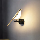 1 Vogel wandlamp