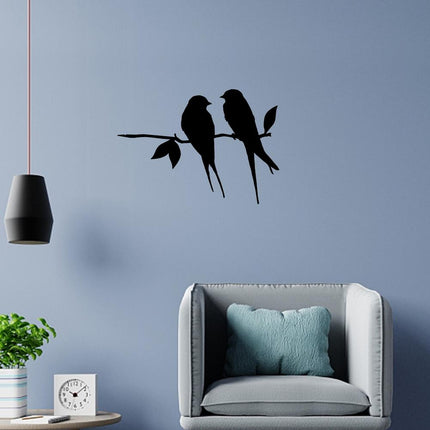 FeatherGlow Garden Art – Metalen Vogel voor Tuin