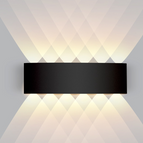 Zwart 12W / Warm Licht (2700-3000K)
