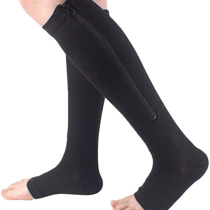 SupportEase - Steunkousen met Rits voor Comfort