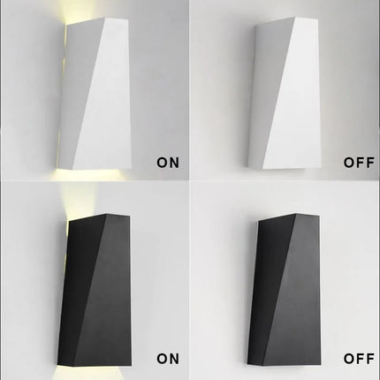 DualGlow - Strakke LED Wandverlichting voor Slaapkamer & Hal