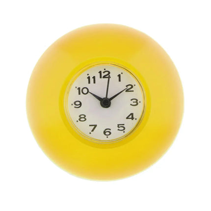 WaterProofClock – Compacte Zuignap Klok voor Badkamer