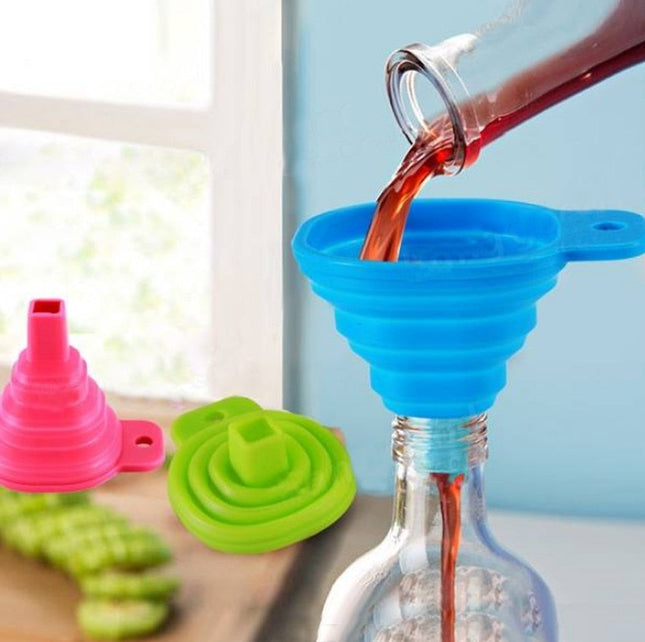 FoldEase Funnel - Praktische Keukentool voor Snelle Gietbeurten