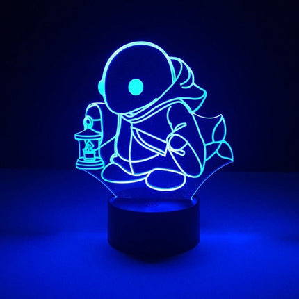 Magische 3D Lamp voor Fantasie-Liefhebbers – Verander Je Ruimte