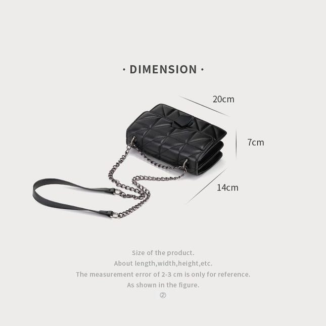 Lilly Luxury Bag – Designer Vintage Handtas met Ruitpatroon