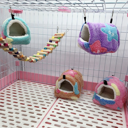 HarryHamster - Zacht Hamsterhuis met Hangmat