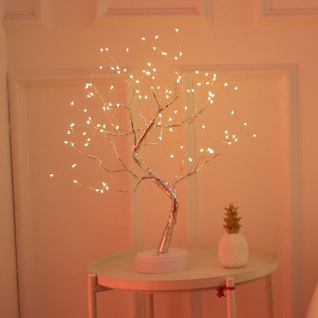BrightTree Tafellamp - Elegante Bonsai Tafellamp voor Sfeervolle Ruimtes en Kinderen