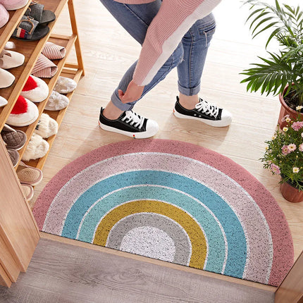 BrightStep – Kleurrijke Regenboog Deurmat