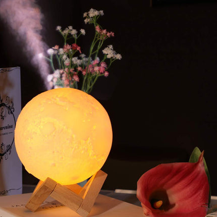 MoonBreeze Purifier - Maanlamp en Luchtbevochtiger