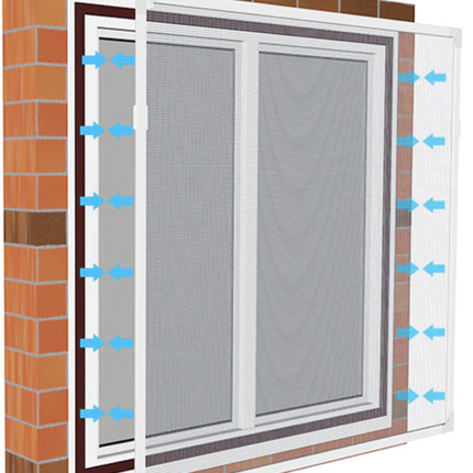 EasyFix WindowShield™ - Effectieve Bescherming tegen Insecten en Allergieën