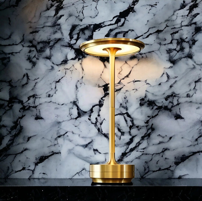 Elegante Draadloze Tafellamp met Touchbediening en Veranderlijke Lichtkleuren