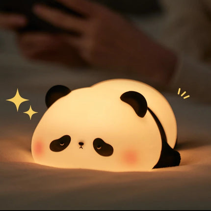 CuddlePanda Nachtlampje - Kleurrijke LED Panda voor Kinderen