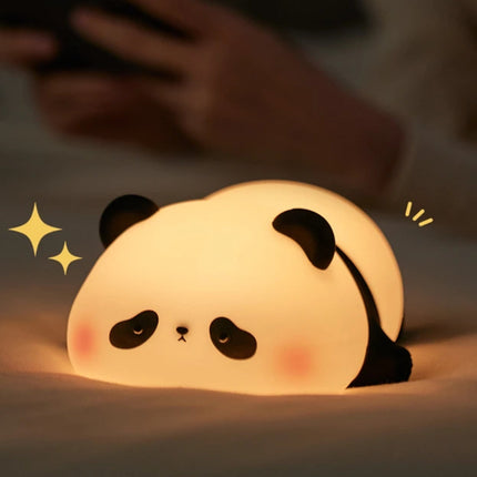 CuddlePanda Nachtlampje - Kleurrijke LED Panda voor Kinderen