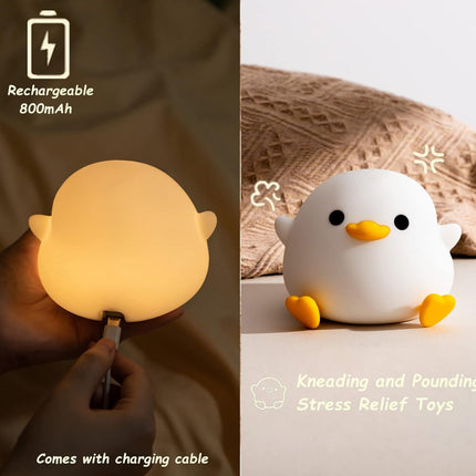 Stijlvolle DuckieDream Light Automatische LED Eend Verlichting