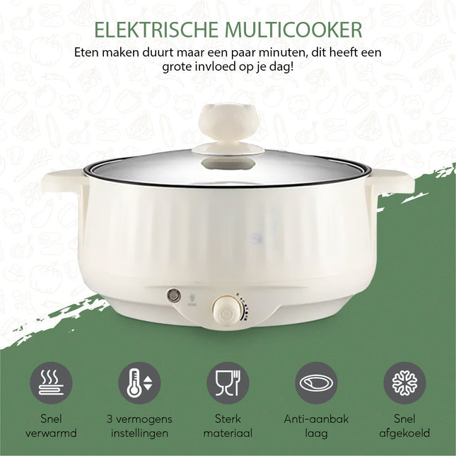 FlexiCooker – Stijlvolle Elektrische Multikoker voor Koken