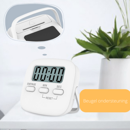 MagnoTimer – Stijlvolle Digitale Kookwekker met Stand