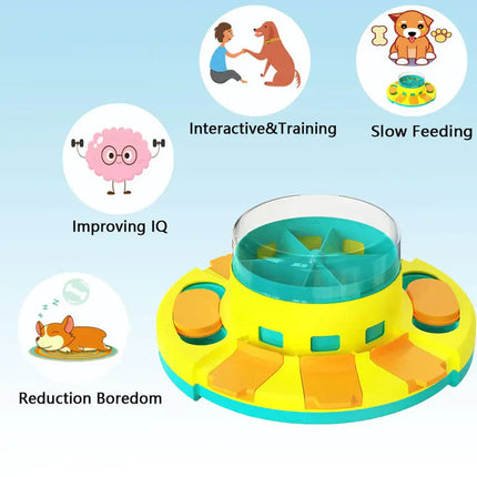 PuzzleFeast Pet Feeder - Interactief Voederspel voor Huisdieren