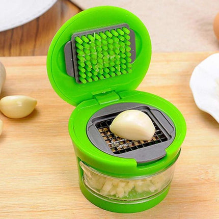GarlicPress Pro - Compacte Knoflookpers met Reservoir
