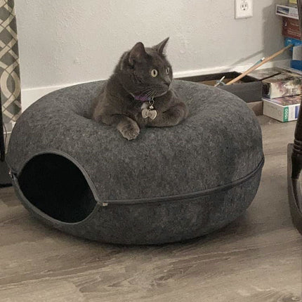 Purrfect Den - Luxe Kattentunnel met Slaapplek