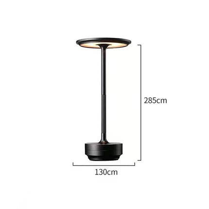 Industriële Dimbare Lamp met Rustiek Design – Zilver & Goud
