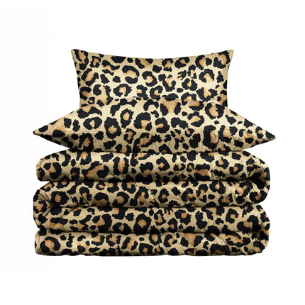 LeopardGlee – Luxe Dekbedovertrekset van Egyptisch Katoen