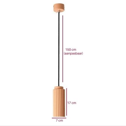 Cylindra - Luxe Cylindrische Hanglamp Voor Stijlvol Modern Interieur