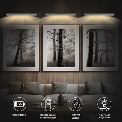 Gallery Light - Draadloze Oplaadbare Muurlamp