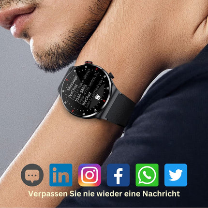 LuxeLife Smartwatch - Stijlvolle Premium Slimme Horloge