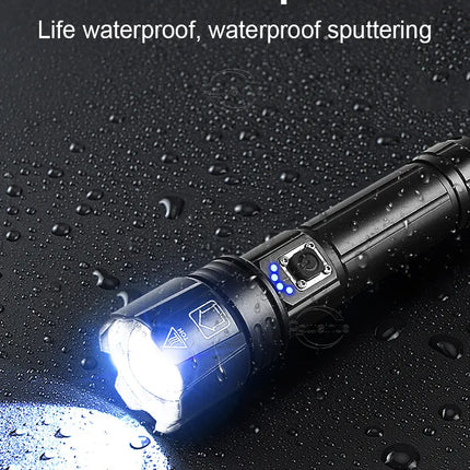 PowerBeam – Oplaadbare LED Zaklamp voor Avontuur