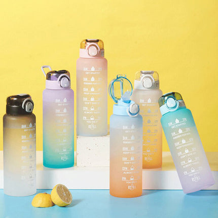 GoalHydrate Bottle - Motivatie Waterfles voor Dagelijks Gebruik