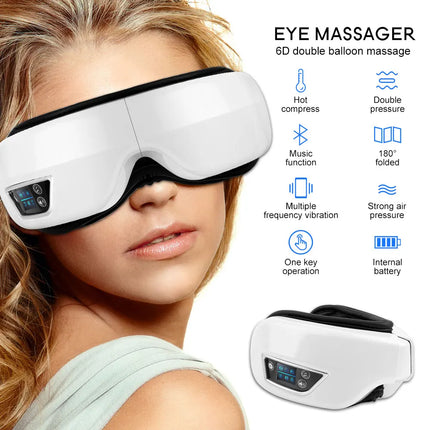 EyeRevive - Slimme Oogmassage met Airbag Technologie