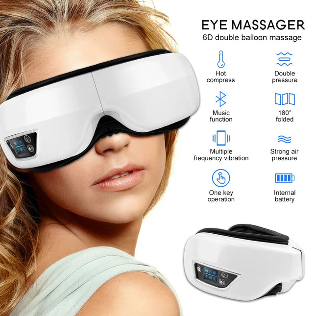 EyeRevive - Slimme Oogmassage met Airbag Technologie
