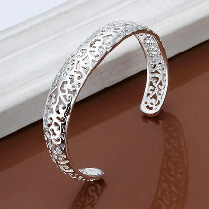 Elegant Zilveren Filigraan Armband | Uniek en Adembenemend Ontwerp