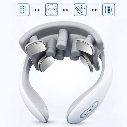 NeckEase Device – Draagbare Nekmassager voor Ontspanning