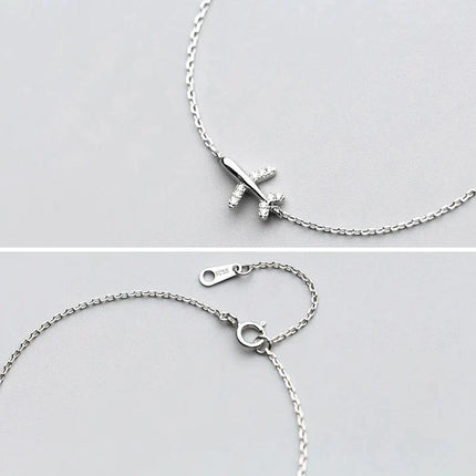 SkyFly Bracelet – Stijlvolle Zilveren Armband
