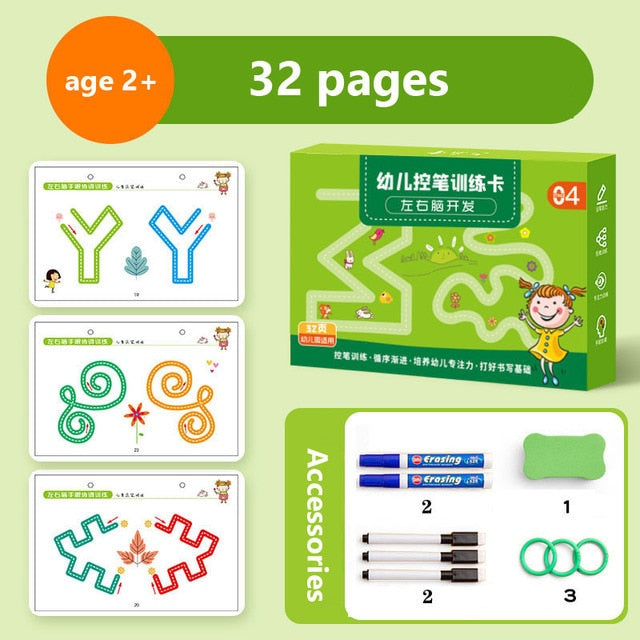 TraceMaster - Educatief Schrijfboekje voor Kinderen