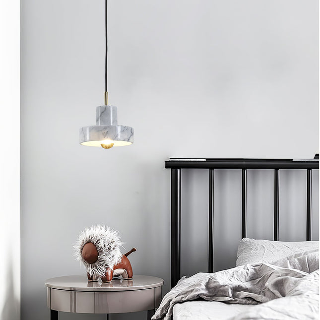 Marbello Luxe - Verstelbare Marmeren Metaal Hanglamp