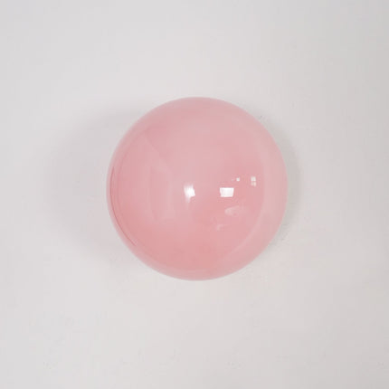ChicGlow - Elegante Roze Glazen Lamp voor Stijlvolle Interieurs
