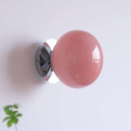 ChicGlow - Elegante Roze Glazen Lamp voor Stijlvolle Interieurs