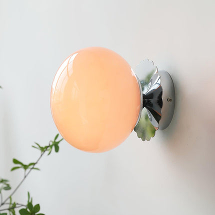 ChicGlow - Elegante Roze Glazen Lamp voor Stijlvolle Interieurs