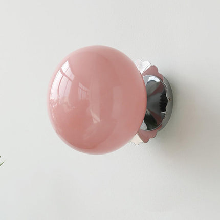 ChicGlow - Elegante Roze Glazen Lamp voor Stijlvolle Interieurs