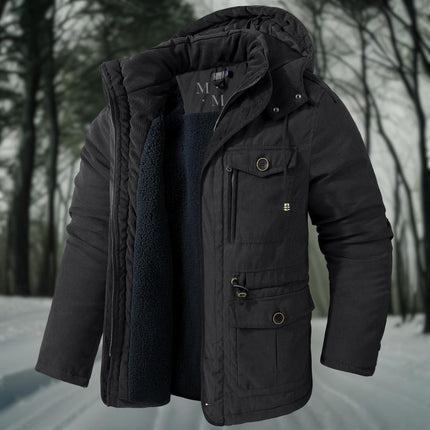 Chic Sherpa Hooded Jacket – Luxe Warmte voor de Winter